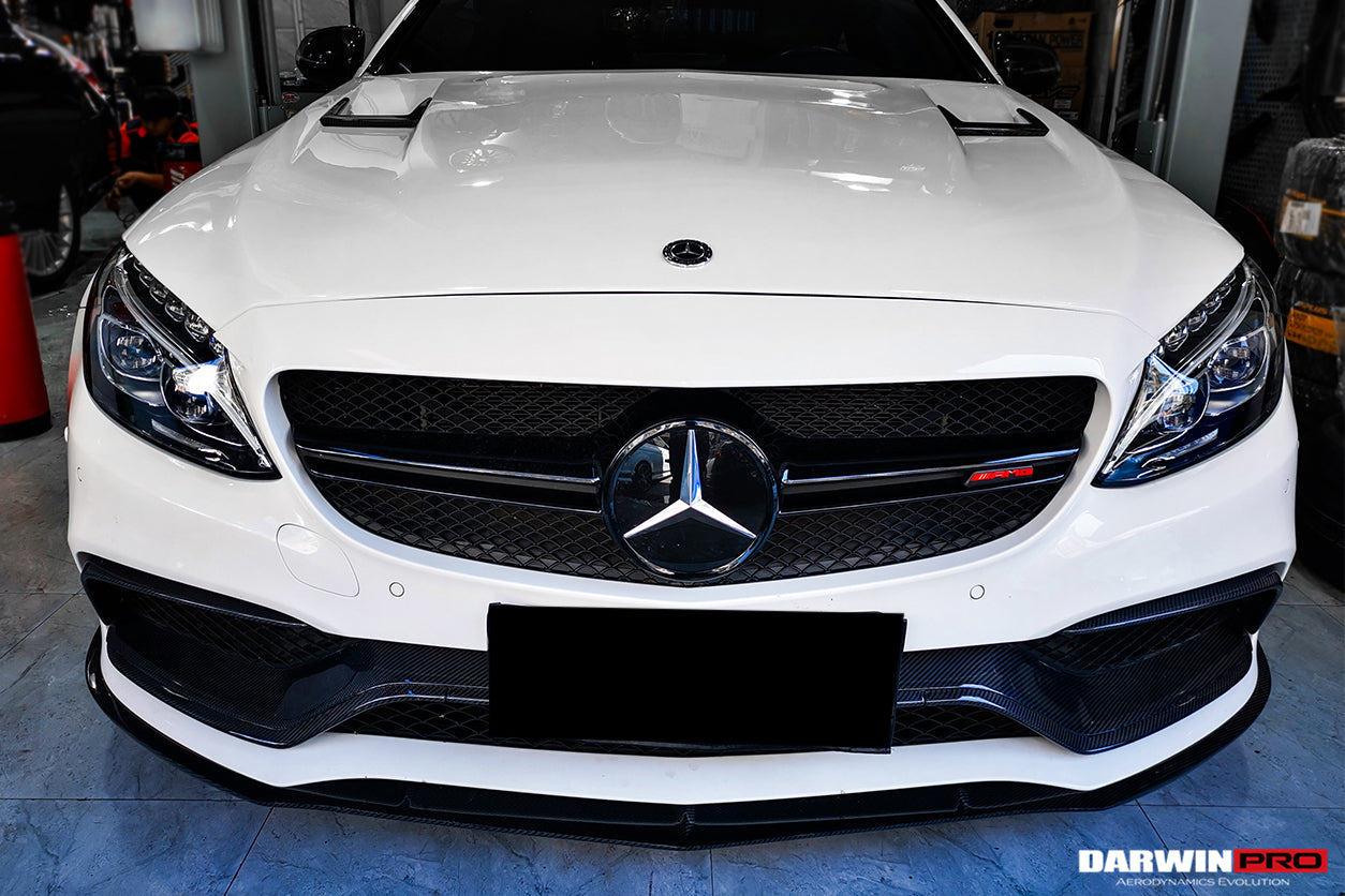 2015-2021 Mercedes Benz W205 C63/S AMG BKSS Style Hood - DarwinPRO Aerodynamics