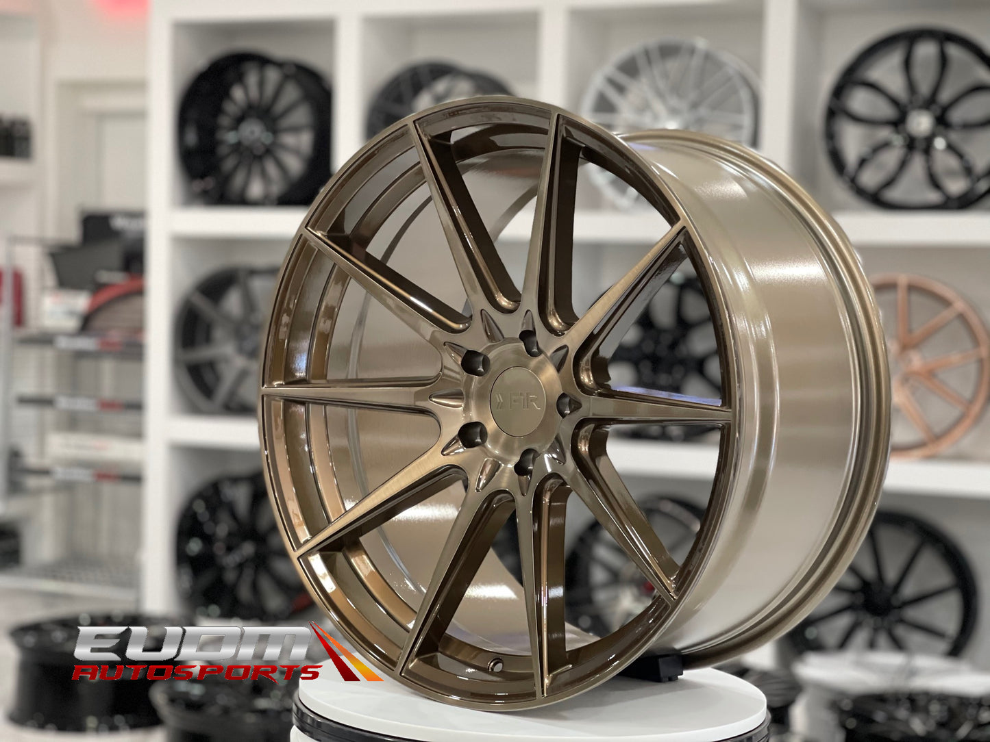 20" F1R F101 Brushed Bronze 5x114.3