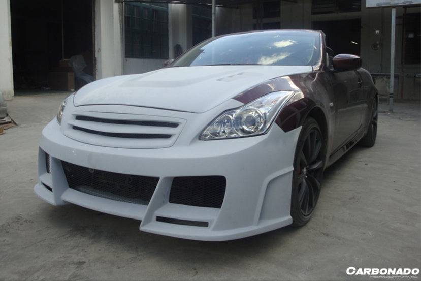 2008-2015 Infiniti G37s Coupe ELT Style Front Bumper - Carbonado Aero