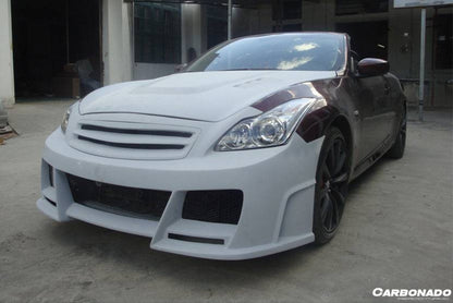 2008-2015 Infiniti G37s Coupe ELT Style Front Bumper - Carbonado Aero