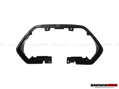2011-2016 Lamborghini Aventador LP700 Coupe/Roadster Carbon Fiber Instrument Surround Panel Cover - DarwinPRO Aerodynamics
