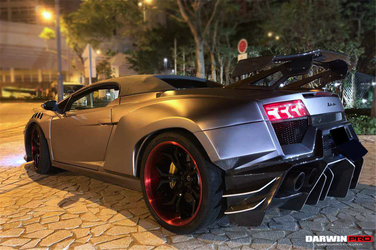 2004-2008  Lamborghini Gallardo Spyder IRON Style Wide Full Body kit - DarwinPRO Aerodynamics