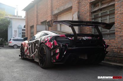 2011-2014 McLaren MP4 12C Rebel Performance Style Carbon Fiber Side Skirts - DarwinPRO Aerodynamics