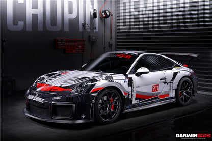 2016-2019 Porsche 911 991.2 Carrera /Targa 4/4S GT2RS Style Partial Carbon Fiber Fender - DarwinPRO Aerodynamics