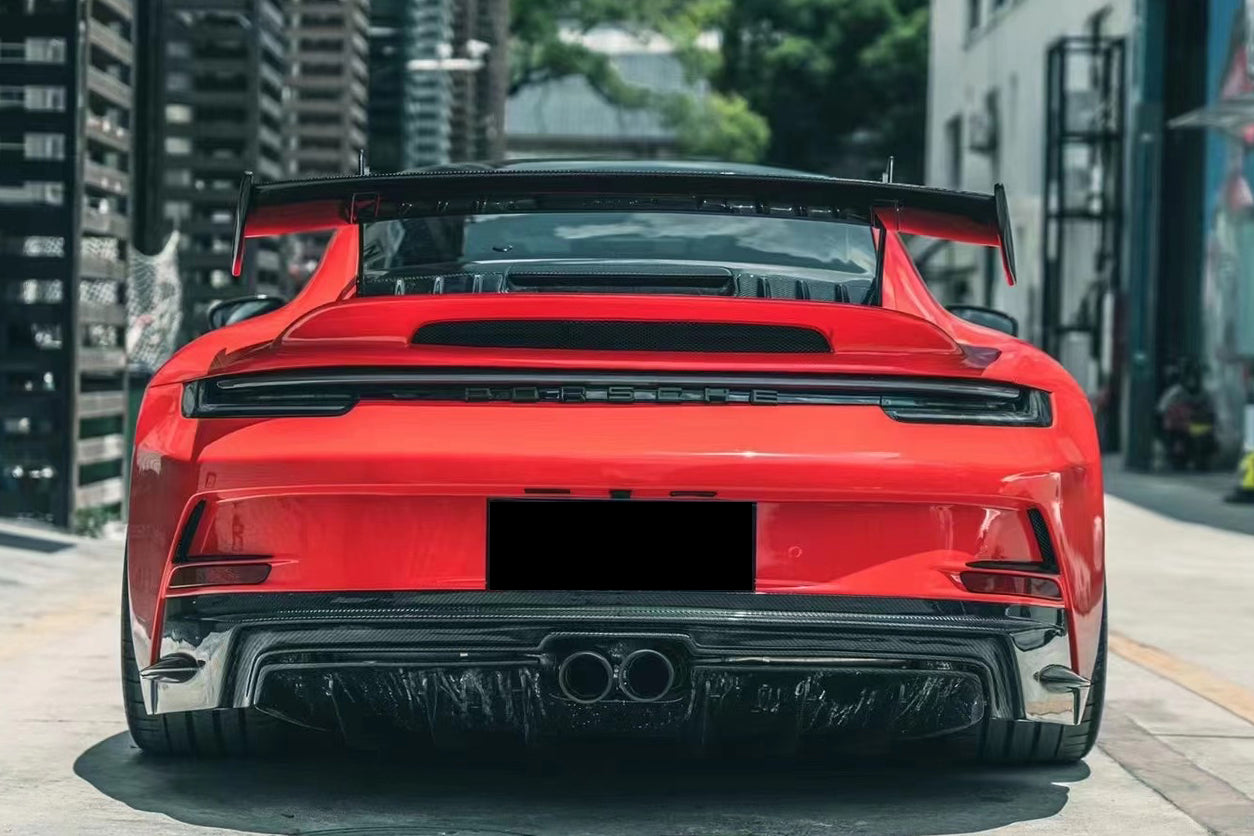 2019-2023 Porsche 911 992 Carrera/S/4/4S/Targa/Cabriolet GT3 Style Rear Bumper - DarwinPRO Aerodynamics