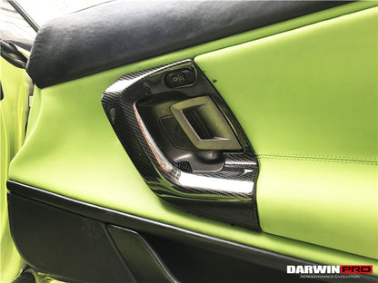 2004-2014 Lamborghini Gallardo Carbon Fiber Door Handles - DarwinPRO Aerodynamics