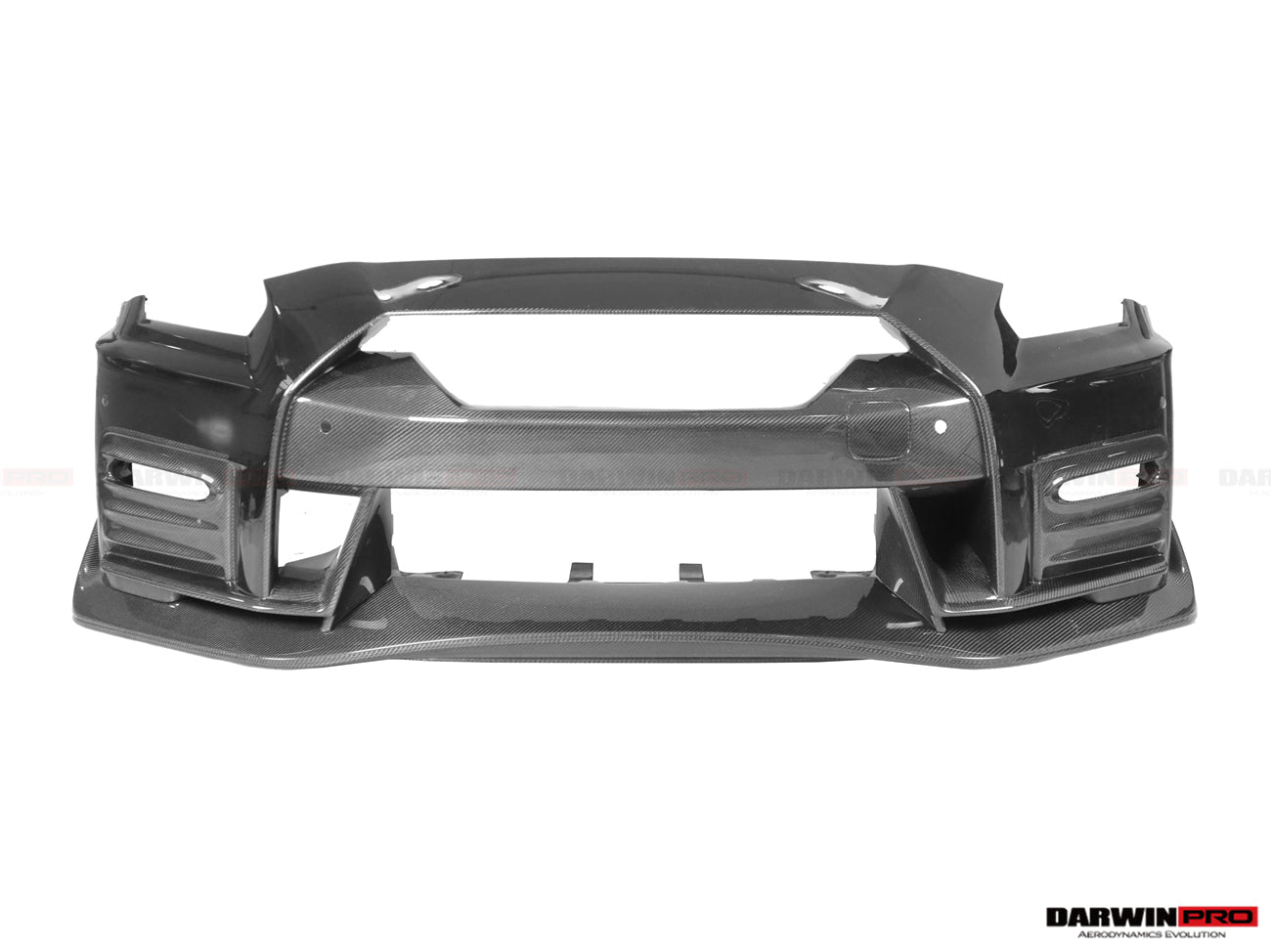 2008-2022 Nissan GTR R35 CBA/DBA/EBA Original NISMO Carbon Fiber Front Bumper - DarwinPRO Aerodynamics