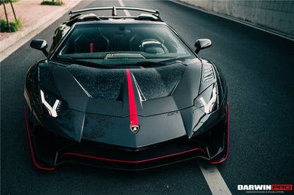 2011-2016 Lamborghini Aventador LP700 Roadster SV-BKSSII Style Wide Body Carbon Fiber Aero Full Kit - DarwinPRO Aerodynamics