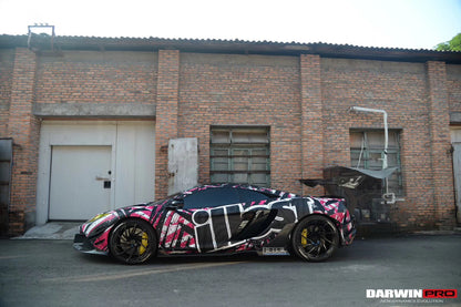 2011-2014 McLaren MP4 12C Rebel Performance Style Carbon Fiber Side Skirts - DarwinPRO Aerodynamics