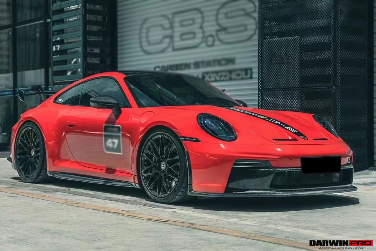 2019-2023 Porsche 911 992 Carrera/S/4/4S/Targa/Cabriolet GT3 Style Front Bumper - DarwinPRO Aerodynamics
