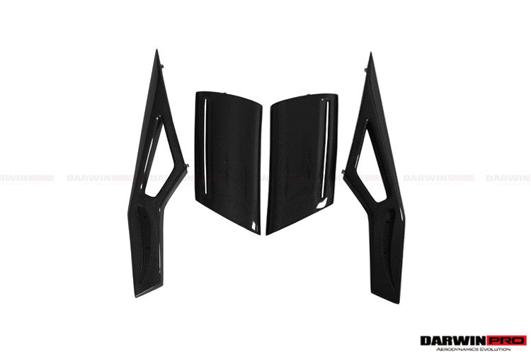 2004-2014 Lamborghini Gallardo Spyder Only IRON Trunk Spoiler - DarwinPRO Aerodynamics
