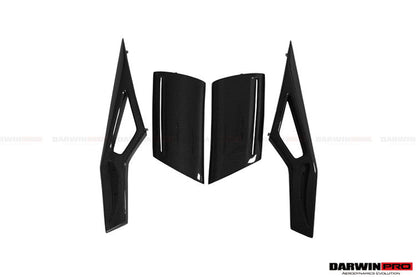 2004-2014 Lamborghini Gallardo Spyder Only IRON Trunk Spoiler - DarwinPRO Aerodynamics