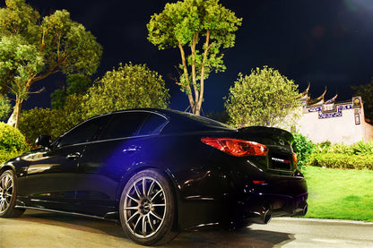 2014-2017 Infiniti Q50 Sedan EAU ROUGE Style Rear Bumper - DarwinPRO Aerodynamics