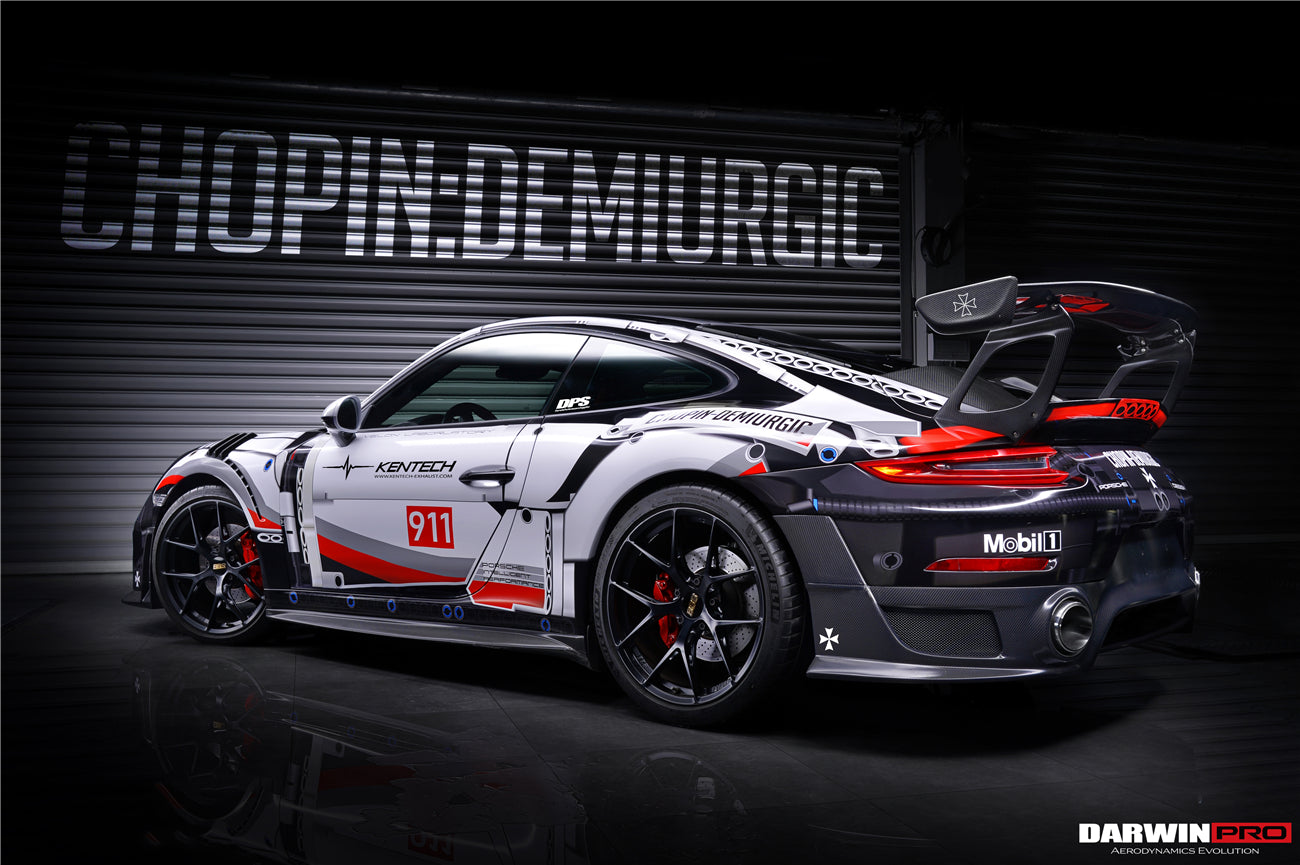 2016-2019 Porsche 911 991.2 Carrera /S GT2RS Style Partial Carbon Fiber Full Body Kit - DarwinPRO Aerodynamics