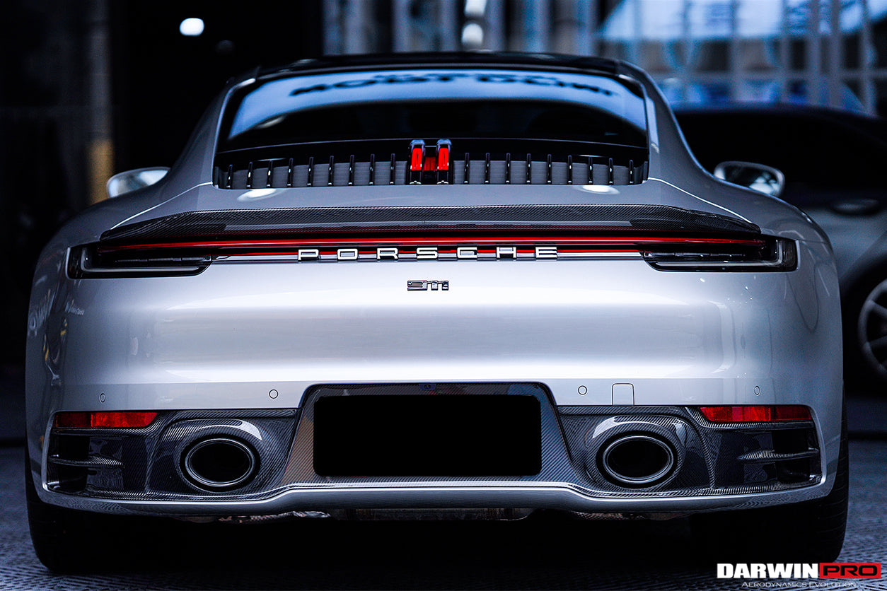 2019-2023 Porsche 911 992 Carrera S/4/4S/Targa/Cabriolet BKSS Style Trunk Wing - DarwinPRO Aerodynamics