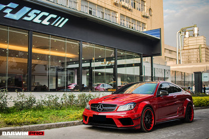 2012-2014 Mercedes Benz W204 C63 AMG Coupe BKSS Style Wide Full Body Kit - DarwinPRO Aerodynamics