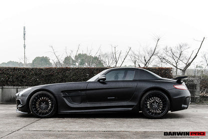2010-2015 Mercedes Benz W197 SLS AMG BKSS Style Carbon Fiber Trunk Spoiler - DarwinPRO Aerodynamics