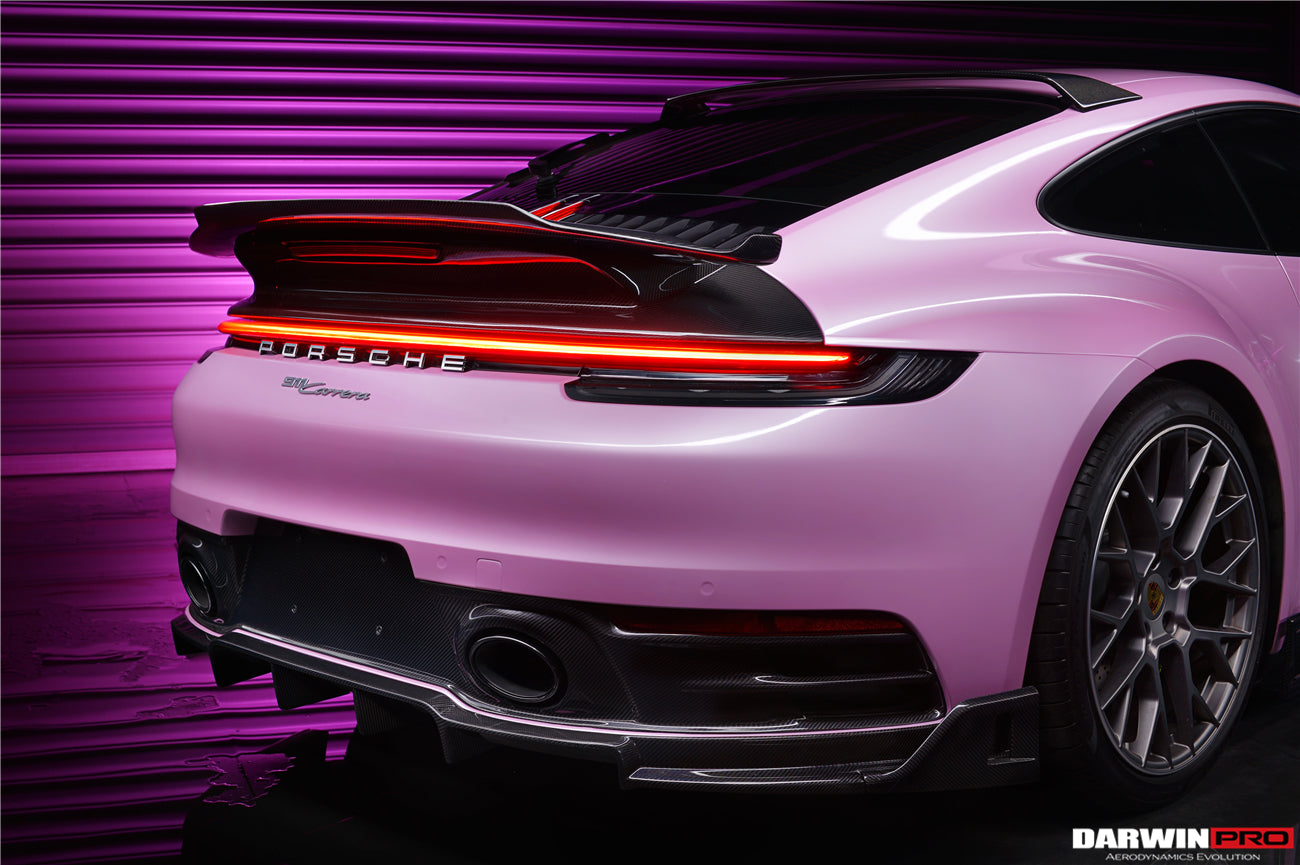 2019-2023 Porsche 911 992 Carrera S/4/4S BKSSII Style Trunk Wing - DarwinPRO Aerodynamics