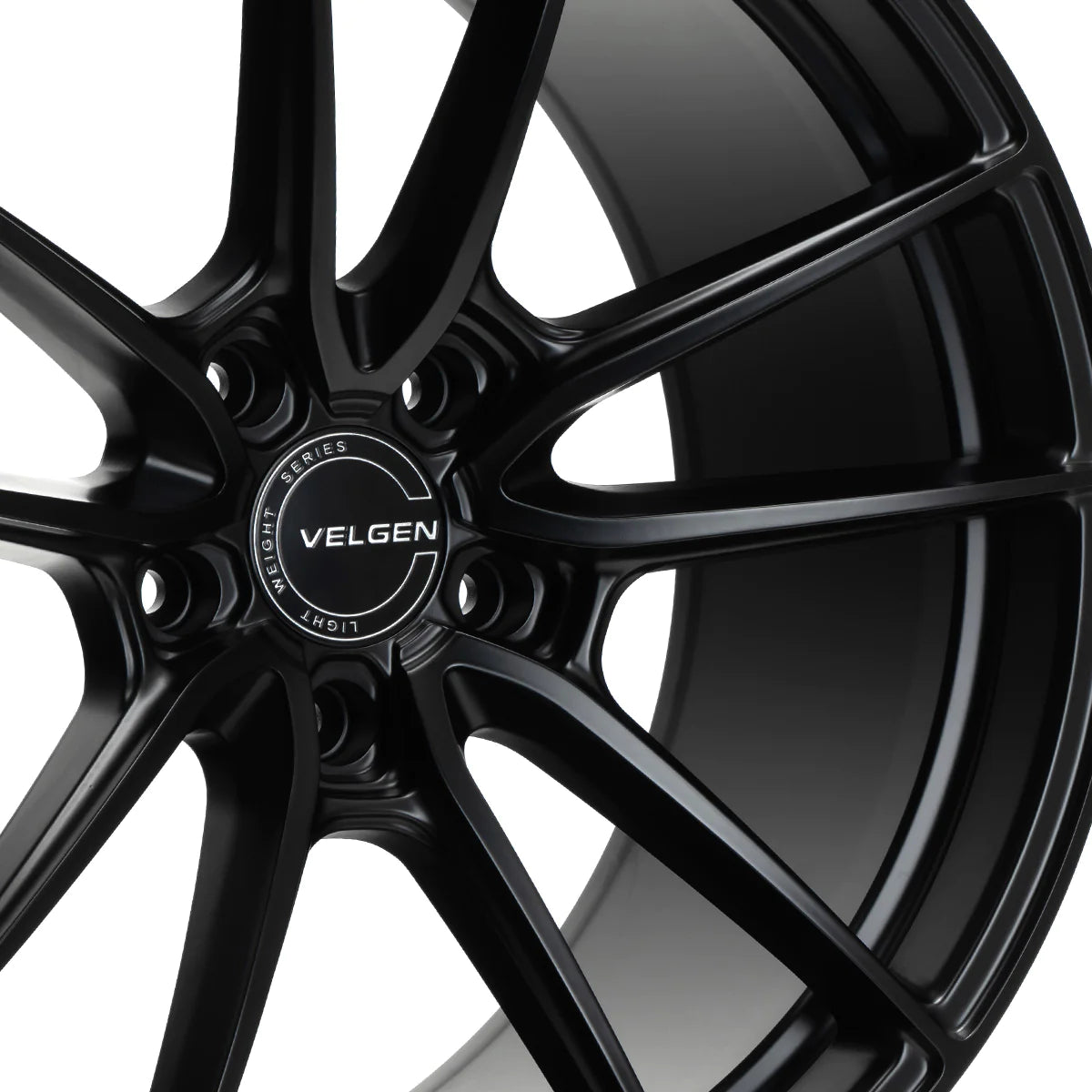 19" Velgen VF5 Satin Black 5x114.3 ( Square Set ) ( Set of 4 )