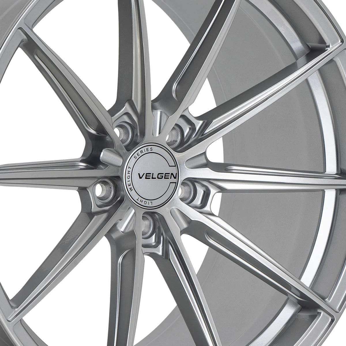 20" Velgen VF10 Gloss Silver 5x114.3 ( Staggered Set ) ( Set of 4 )