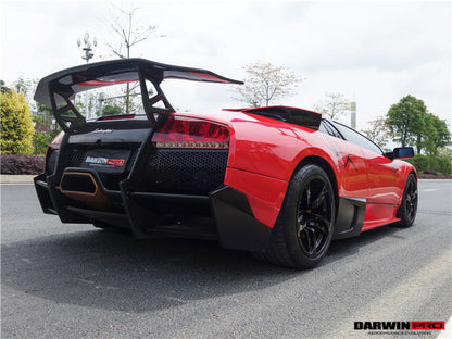 2001-2010 Lamborghini Murcielago SV Style Rear Bumper & Wing - DarwinPRO Aerodynamics