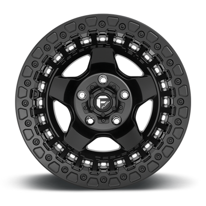 17" Fuel D114 Warp Beadlock Matte Black 6x139.7 ( Set of 4 )