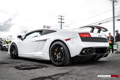 2004-2014 Lamborghini Gallardo LP570 Style Side Skirts - DarwinPRO Aerodynamics