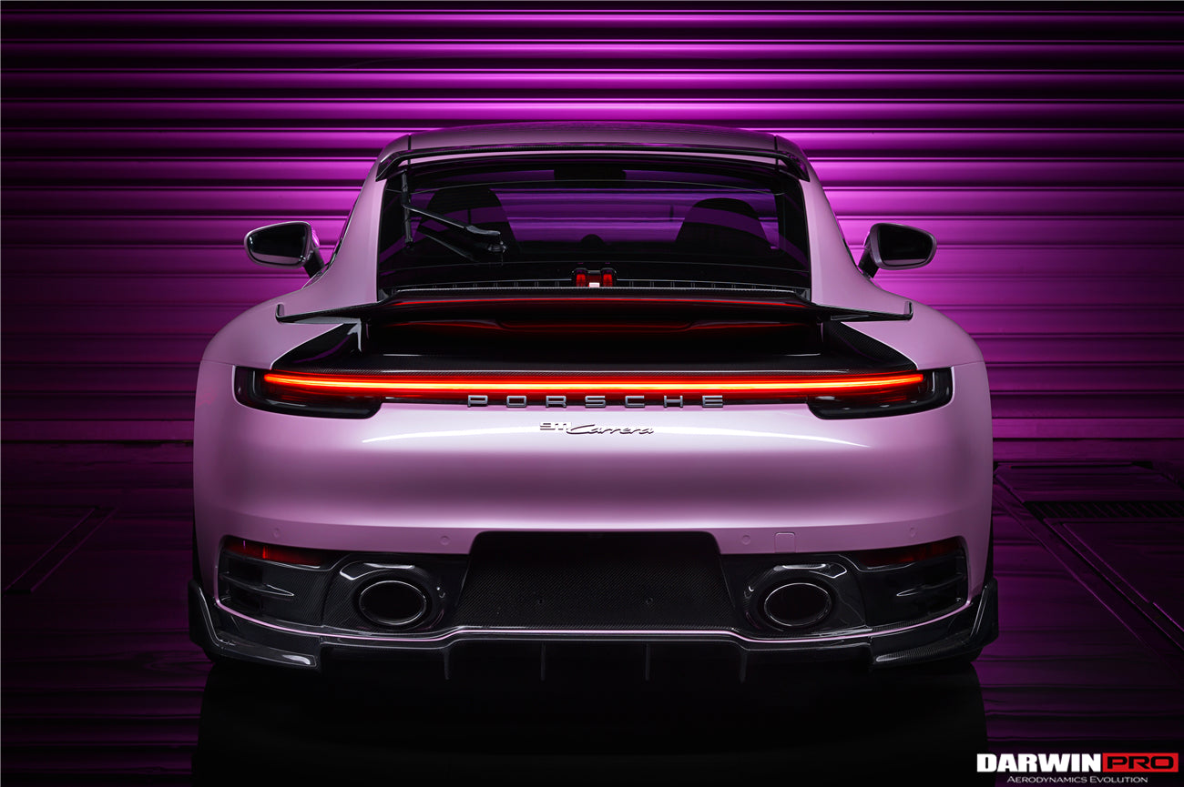2019-2023 Porsche 911 992 Carrera S/4/4S BKSSII Style Trunk Wing - DarwinPRO Aerodynamics