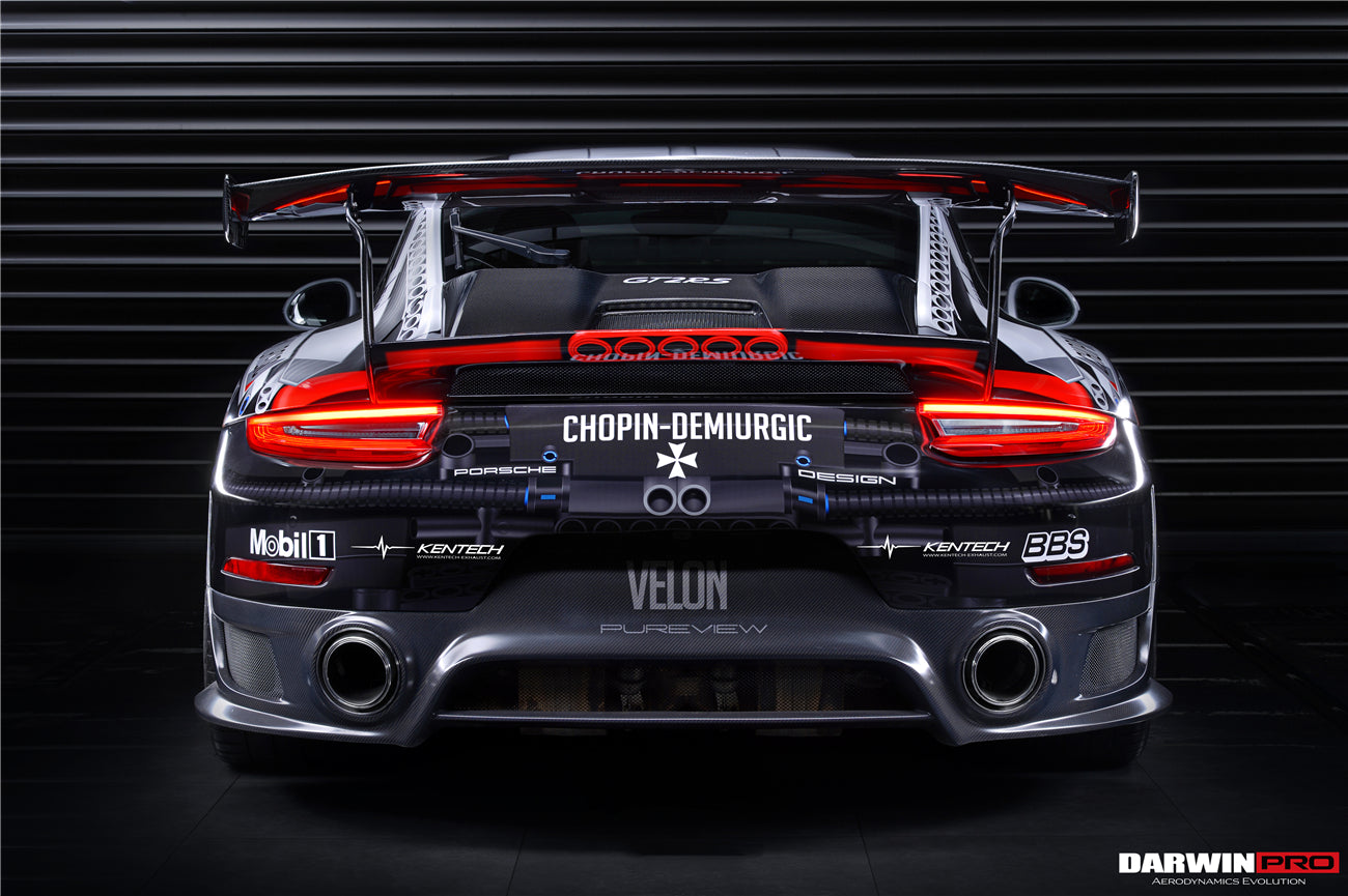 2016-2019 Porsche 911 991.2 Carrera /S GT2RS Style GT2RS Carbon Fiber Side Skirts - DarwinPRO Aerodynamics