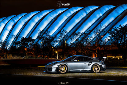 2012-2019 Porsche 911 991.1/991.2 Carrera/S GT2RS Style Carbon Fiber Quarter Panel Side Scoops - DarwinPRO Aerodynamics