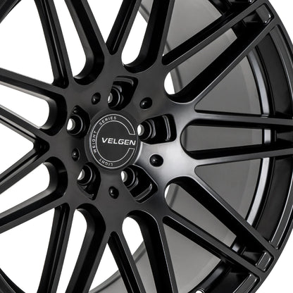 22" Velgen VF9 Satin Black 5x114.3 ( Set of 4 )