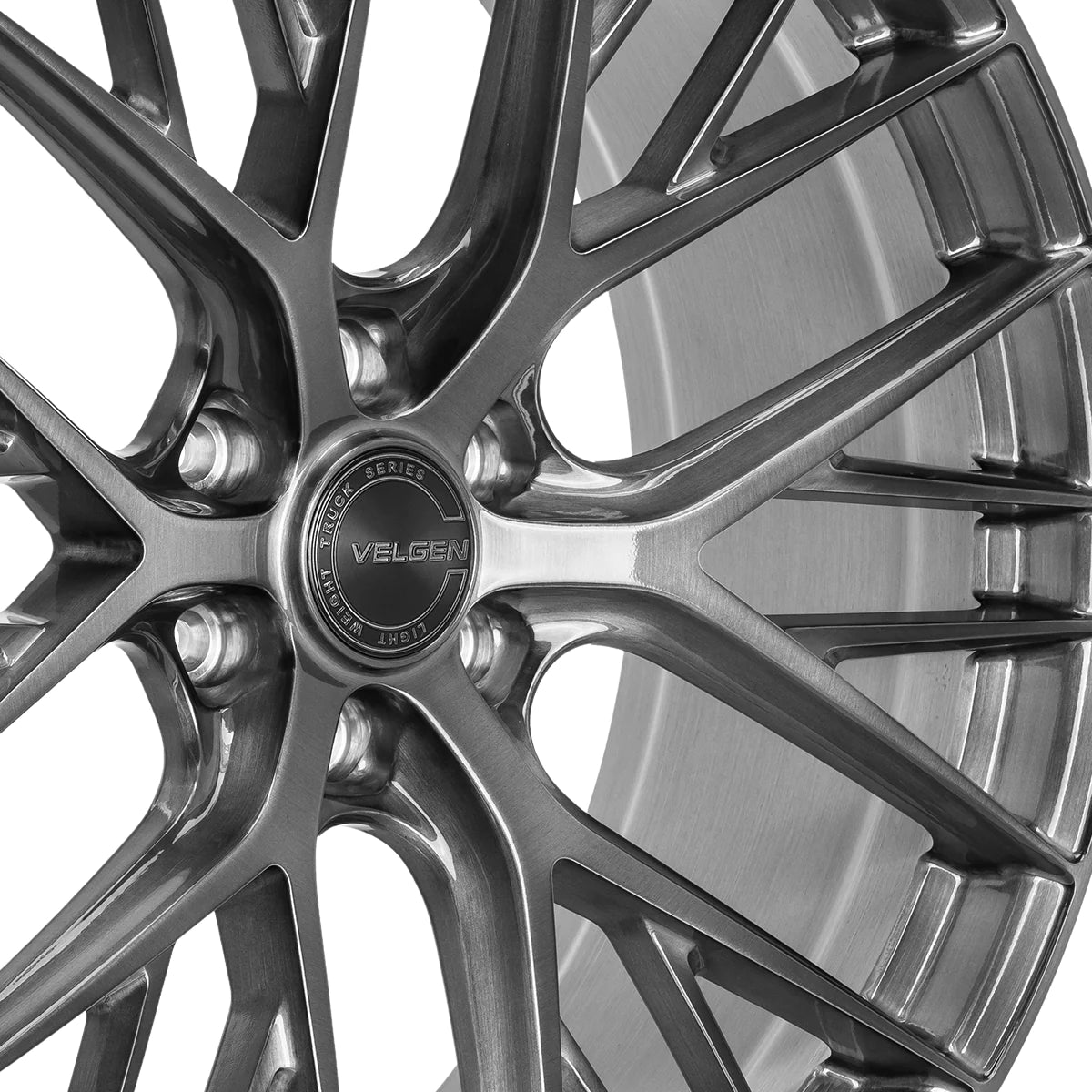24" Velgen VFF-12 Brushed Titanium 6x135 ( Set of 4 )