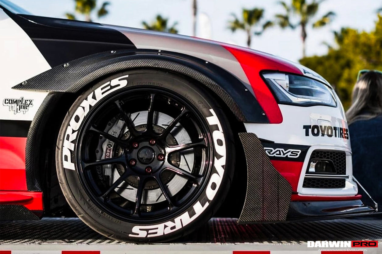 2013-2016 Audi S3/ A3 Sline Sedan BKSS Style Front Lip with Under Board - DarwinPRO Aerodynamics
