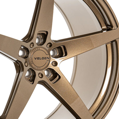 20" Velgen Classic5 V2 Gloss Bronze 5x114.3 ( Staggered Set ) ( Set of 4 )