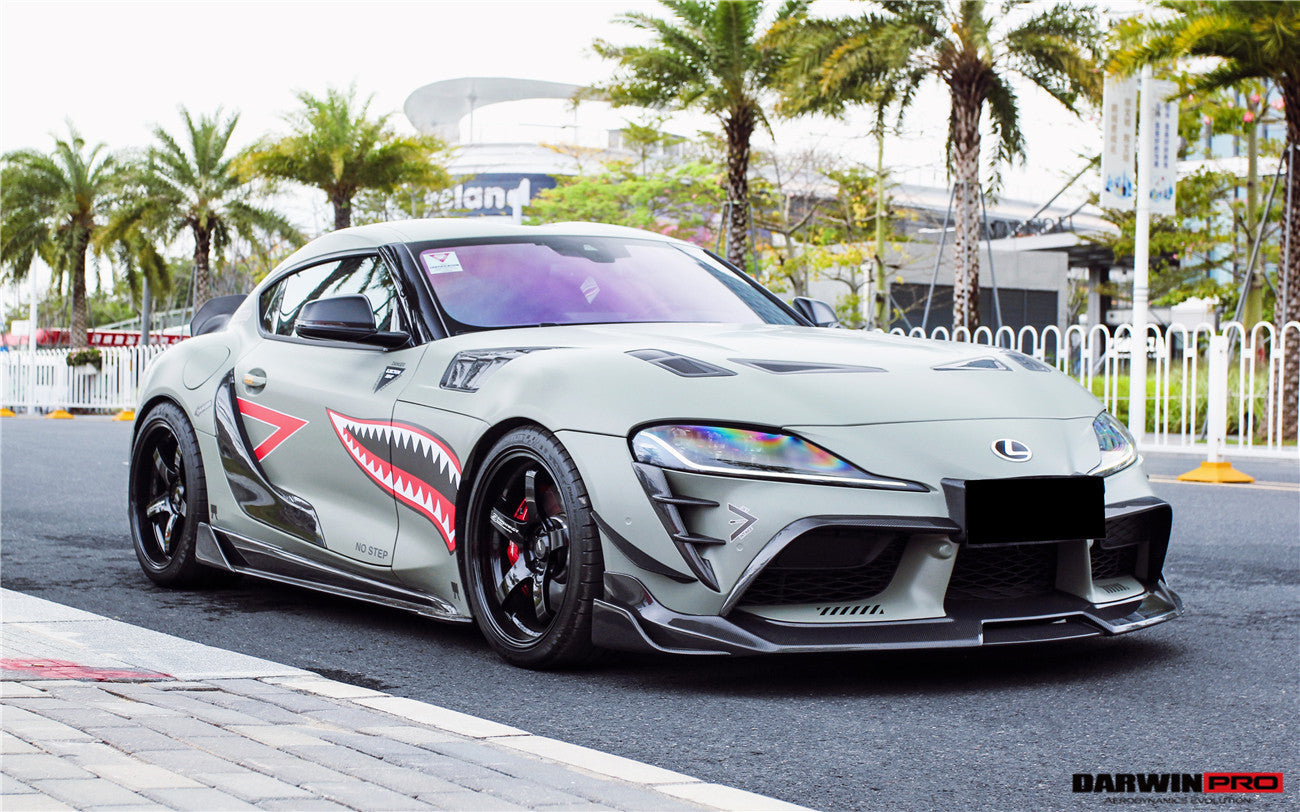 2019-UP Toyota GR Supra (J29/DB) A90 A91 BKSS Style Carbon Fiber Hood - DarwinPRO Aerodynamics