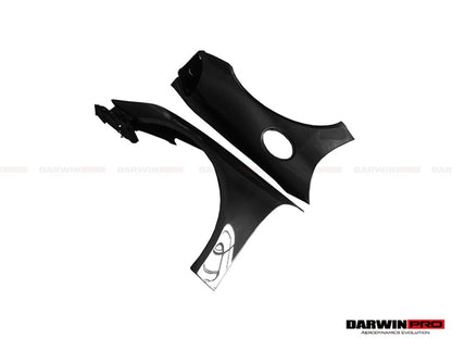 2016-2019 Porsche 911 991.2 Turbo/S Carbon Fiber Fender - DarwinPRO Aerodynamics