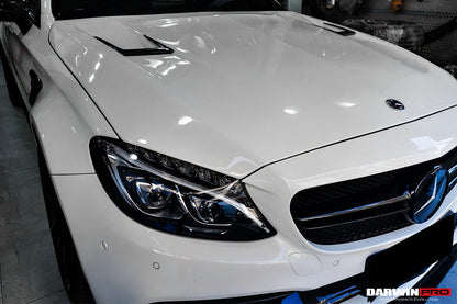 2015-2021 Mercedes Benz W205 C63/S AMG BKSS Style Hood - DarwinPRO Aerodynamics