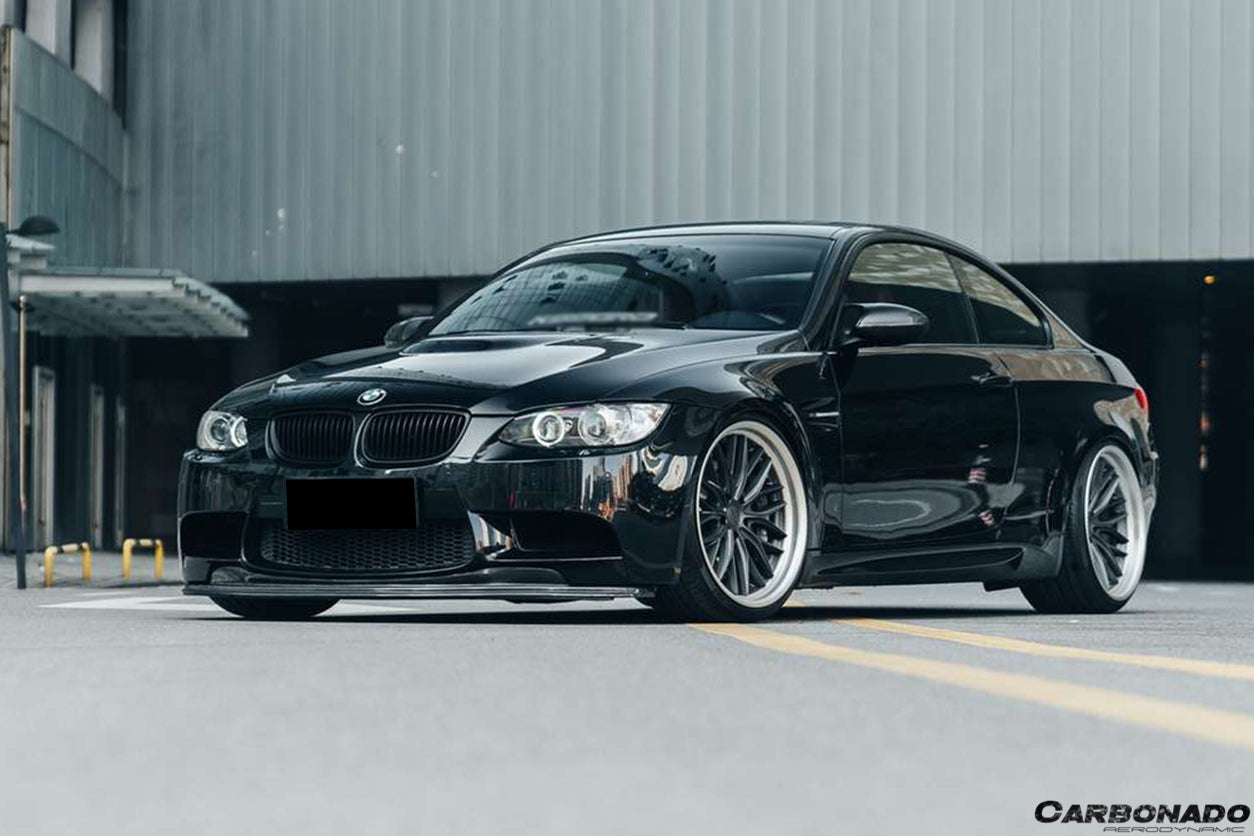 2008-2012 BMW M3 E90/E92/E93 GTSII Style Carbon Fiber Lip - Carbonado