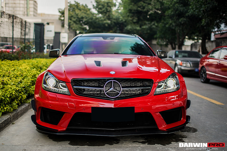2012-2014 Mercedes Benz W204 C63 AMG Coupe BKSS Style Wide Full Body Kit - DarwinPRO Aerodynamics