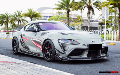 2019-UP Toyota GR Supra (J29/DB) A90 A91 BKSS Style Carbon Fiber Front Bumper Vents - DarwinPRO Aerodynamics