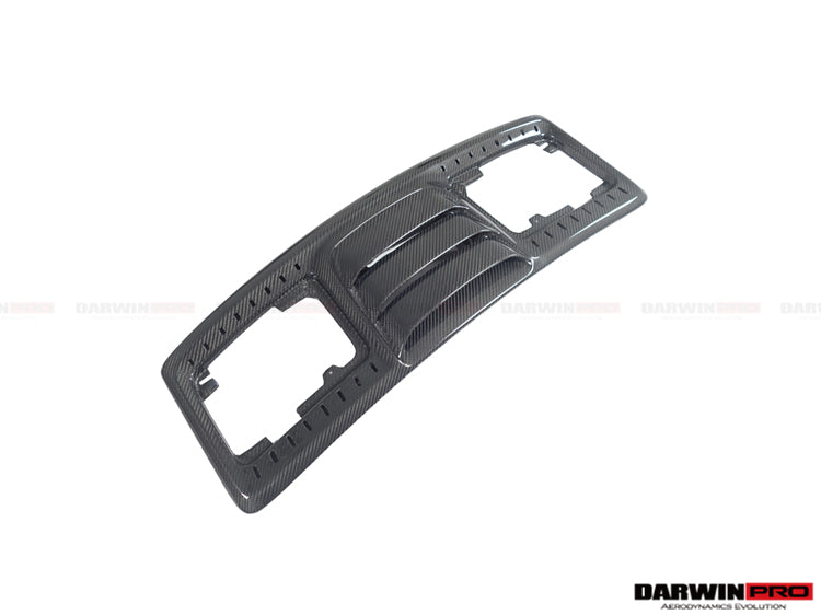 2016-2019 Porsche 911 991.2 Turbo/S Carbon Fiber Engine Hood Vent - DarwinPRO Aerodynamics