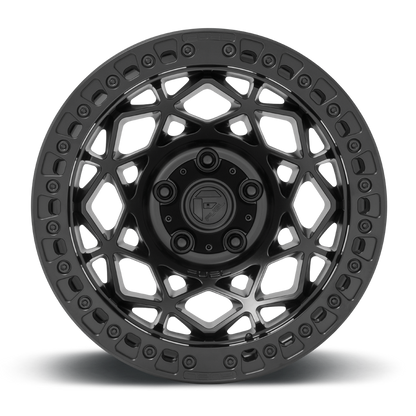 17" Fuel D120 Unit Beadlock Blackout 5x127 ( Set of 4 )