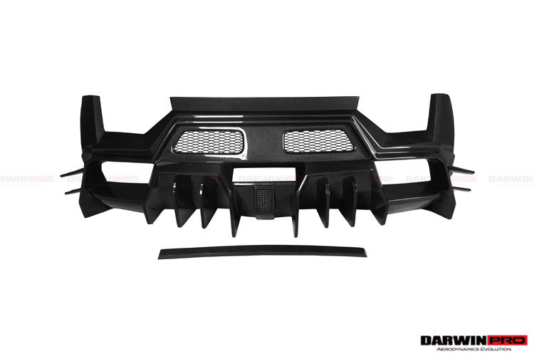 2009-2014 Lamborghini Gallardo BKSS Style Rear Bumper - DarwinPRO Aerodynamics