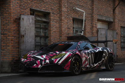 2011-2014 McLaren MP4 12C Rebel Performance Style Carbon Fiber Side Skirts - DarwinPRO Aerodynamics