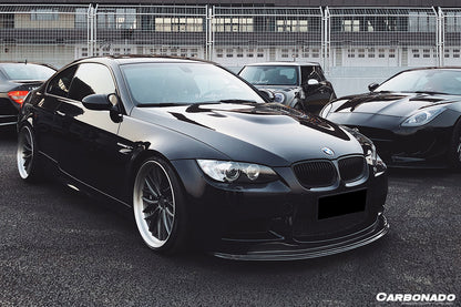 2008-2012 BMW M3 E90/E92/E93 GTSII Style Carbon Fiber Lip - Carbonado