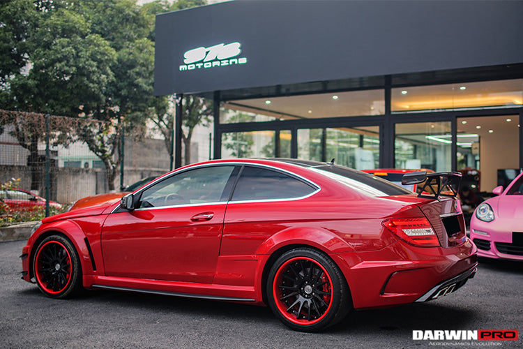 2012-2014 Mercedes Benz W204 C63 AMG Coupe BKSS Style Wide Full Body Kit - DarwinPRO Aerodynamics