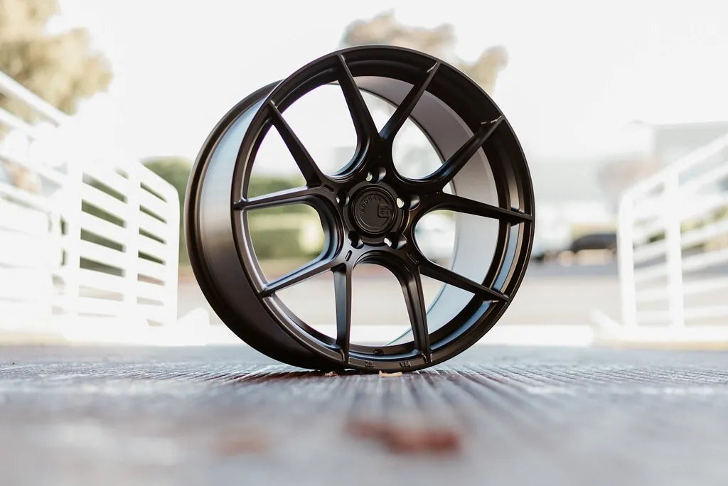 Aodhan AH-11 Matte Black - 18x8.5 +35 5x120 (Square Set of 4)