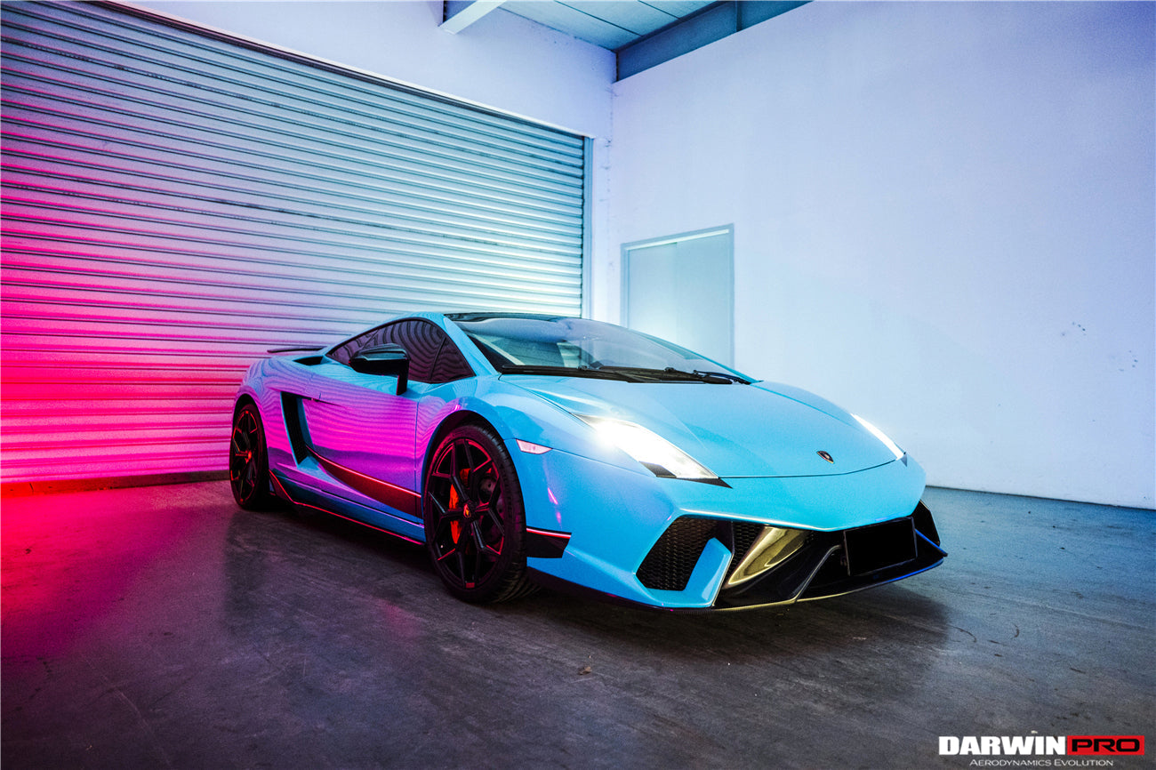2004-2014 Lamborghini Gallardo BKSS Style Side Skirts - DarwinPRO Aerodynamics