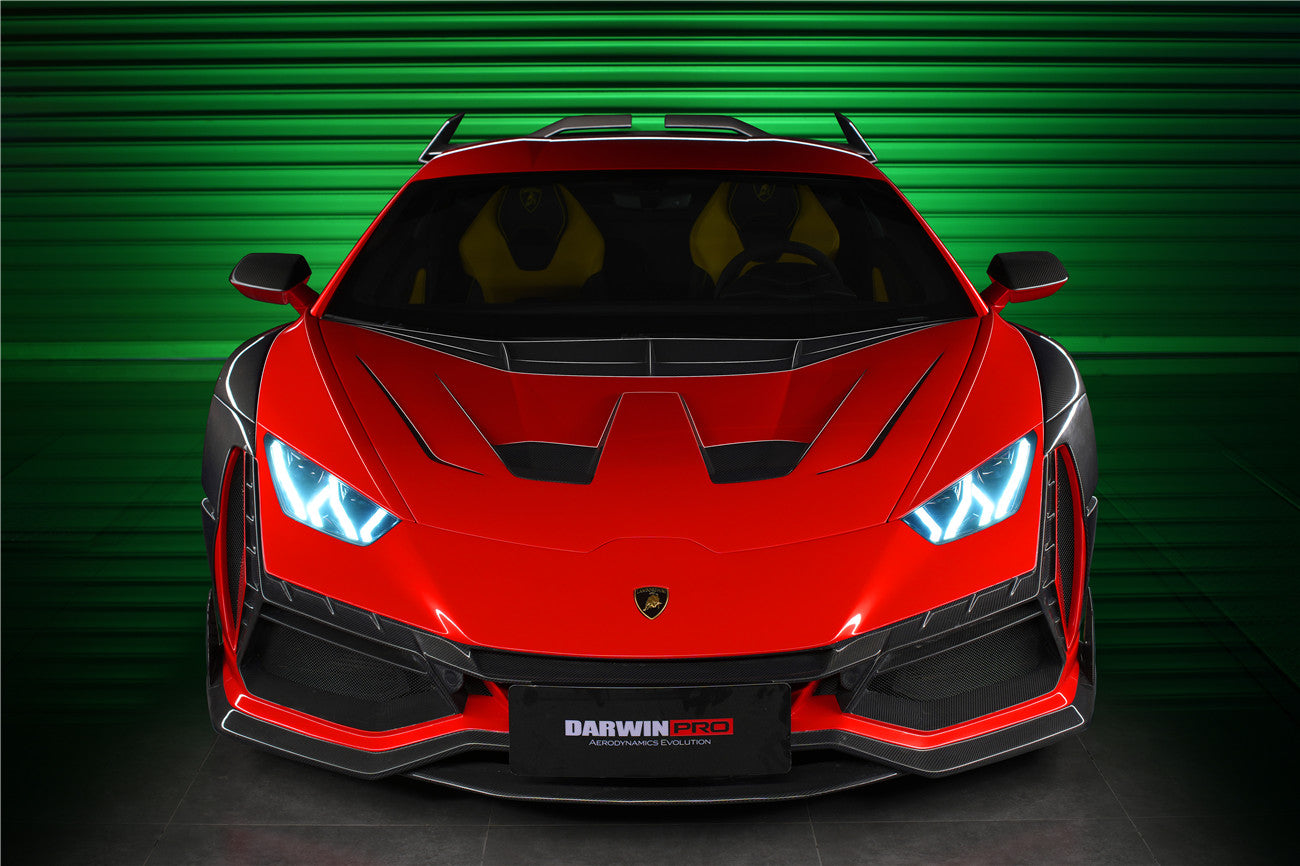 2015-2022 Lamborghini Huracan LP610 & LP580 Coupe Only BKSSII Style Full Wide Body Kit - DarwinPRO Aerodynamics