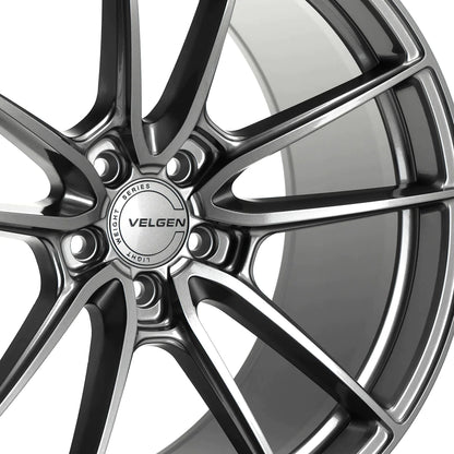 19" Velgen VF5 Gloss Gunmetal 5x114.3 ( Square Set ) ( Set of 4 )